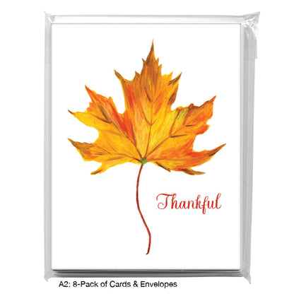 Maple Leaf, Greeting Card (7623C