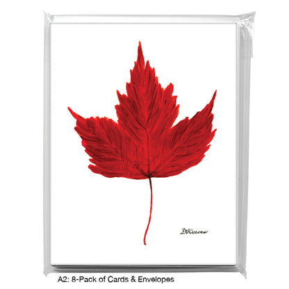 Brilliant Scarlet, Greeting Card (7629)