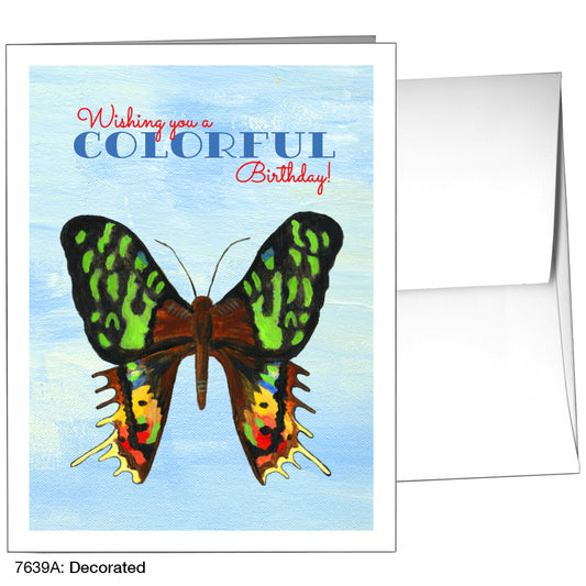 Decorated, Greeting Card (7639A)