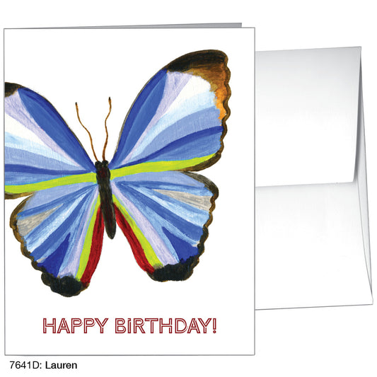 Lauren, Greeting Card (7641D)