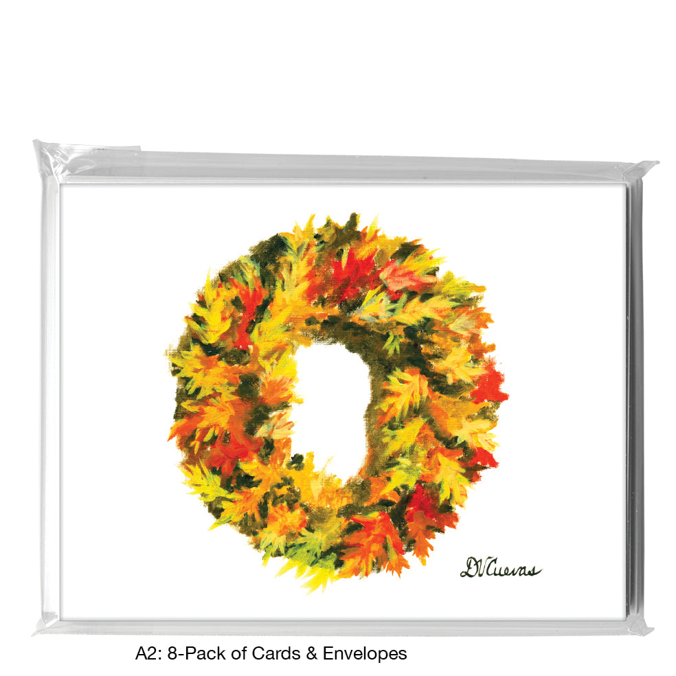 Wreath, Greeting Card (7666)