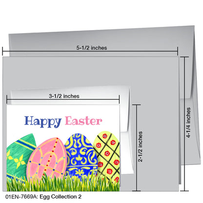 Egg Collection 2, Greeting Card (7669A)