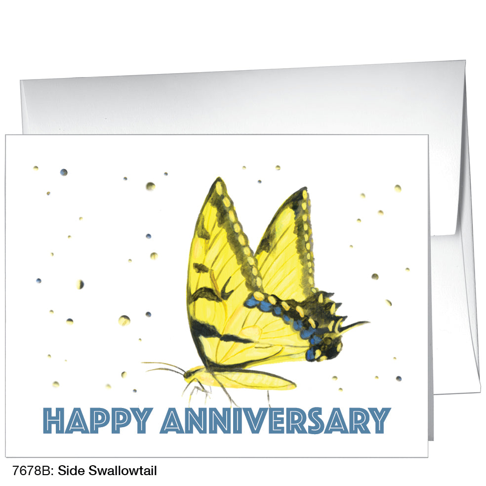 Side Swallowtail, Greeting Card (7678B)