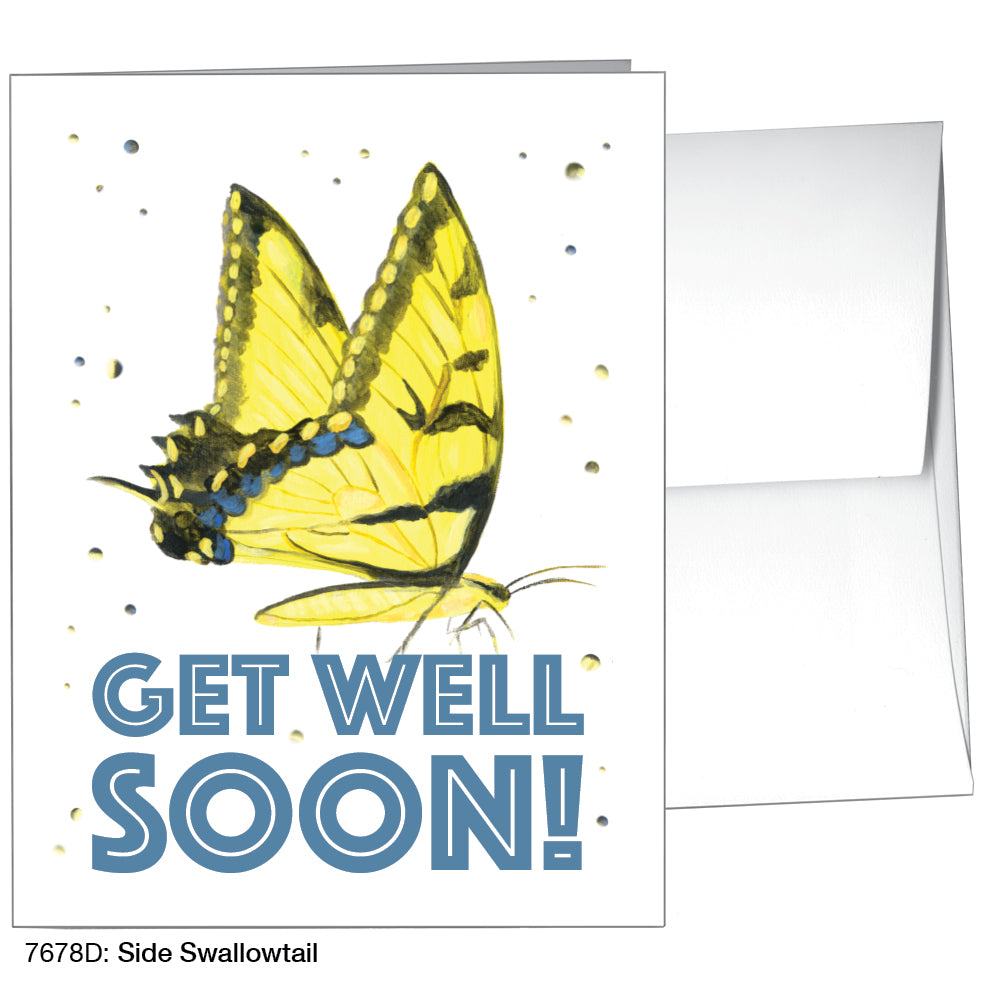 Side Swallowtail, Greeting Card (7678D)