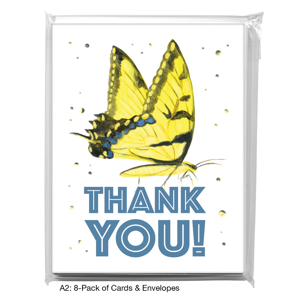 Side Swallowtail, Greeting Card (7678E)