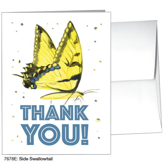 Side Swallowtail, Greeting Card (7678E)