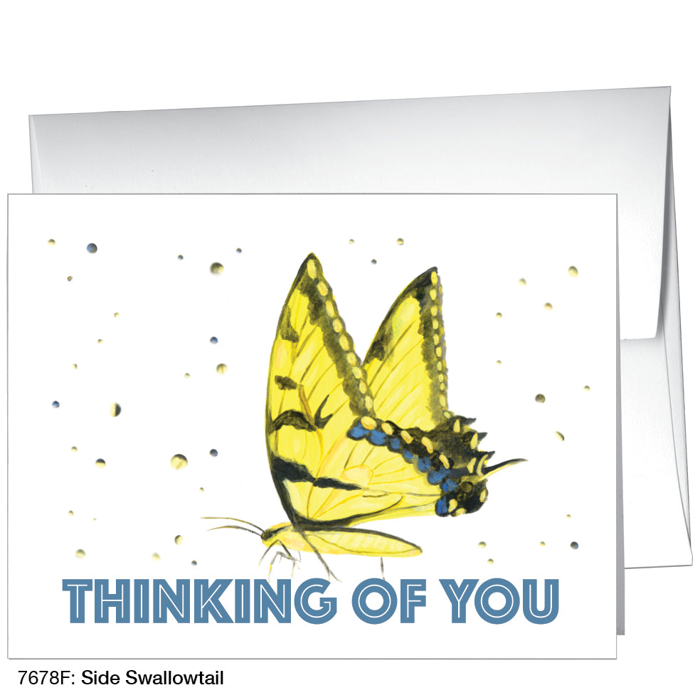 Side Swallowtail, Greeting Card (7678F)