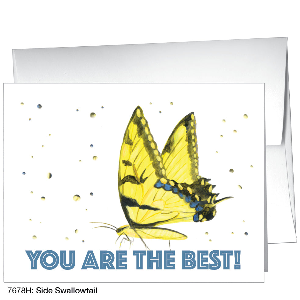 Side Swallowtail, Greeting Card (7678H)