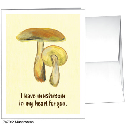 Mushrooms, Greeting Card (7679K)