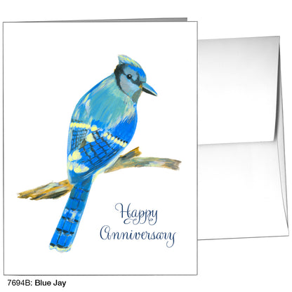 Blue Jay, Greeting Card (7694B)