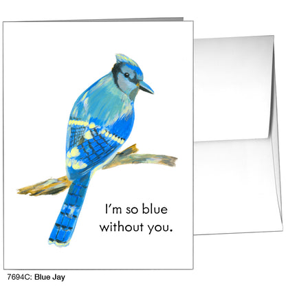 Blue Jay, Greeting Card (7694C)