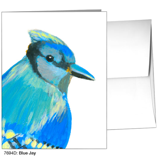 Blue Jay, Greeting Card (7694D)