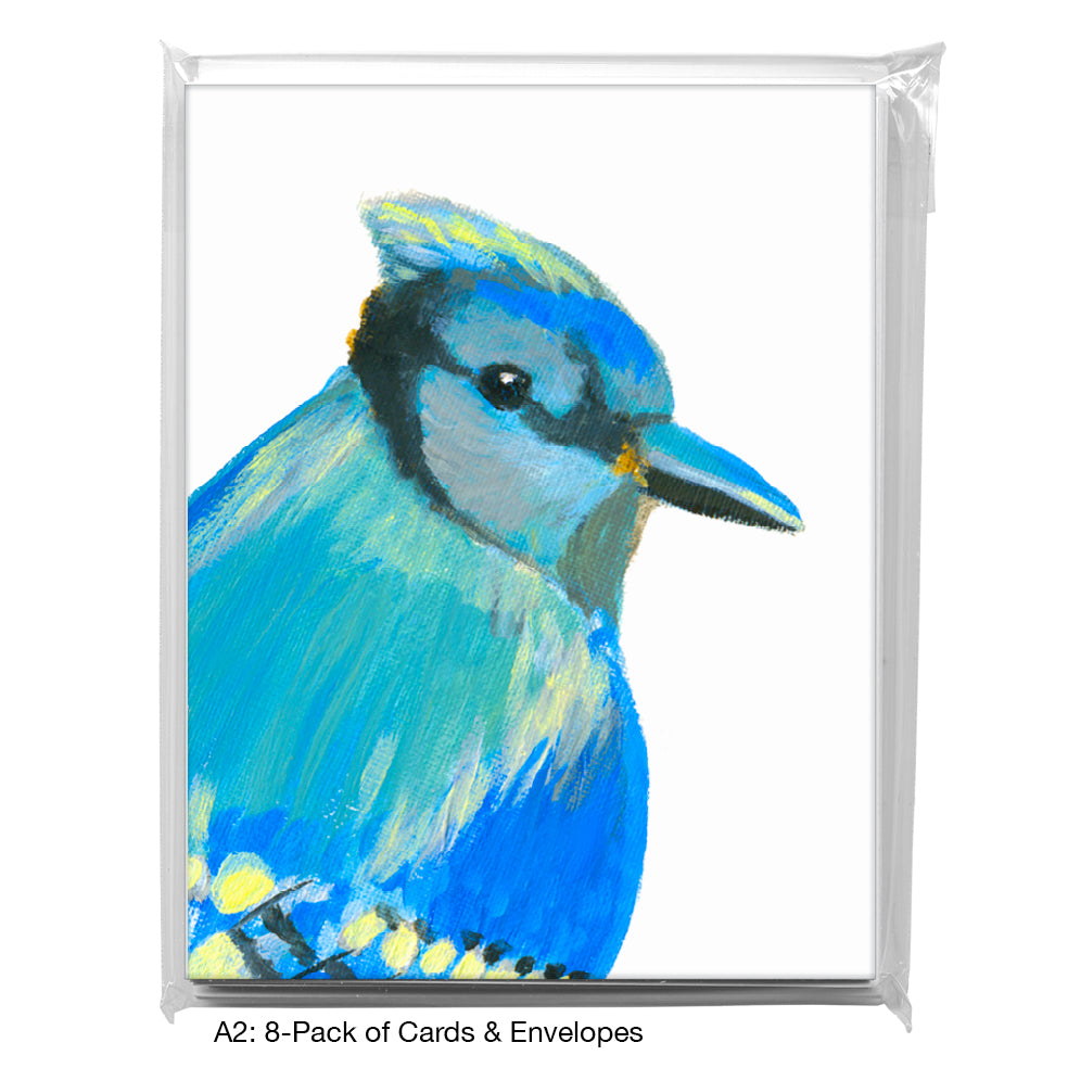 Blue Jay, Greeting Card (7694D)