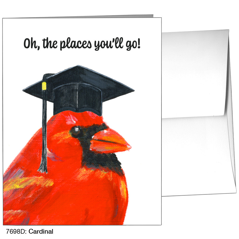 Cardinal, Greeting Card (7698D)