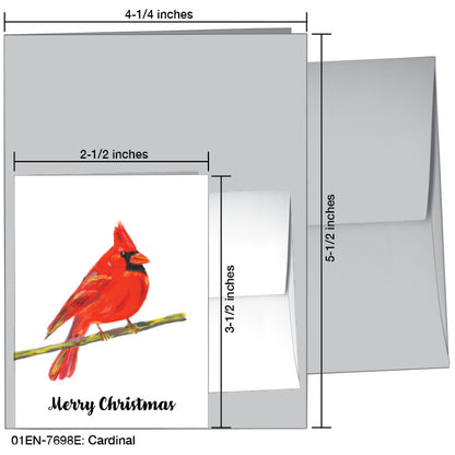 Cardinal, Greeting Card (7698E)