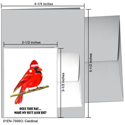 Cardinal, Greeting Card (7698G)