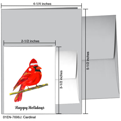 Cardinal, Greeting Card (7698J)