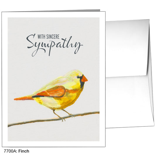 Finch, Greeting Card (7700A)