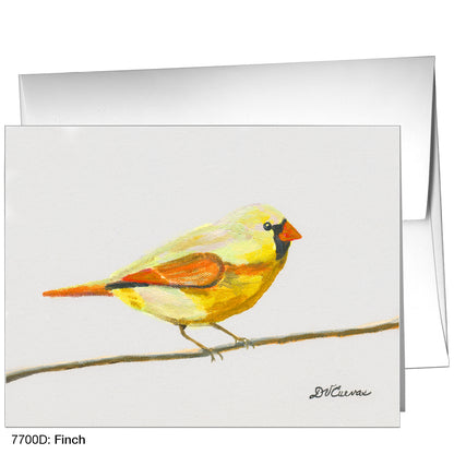 Finch, Greeting Card (7700D)