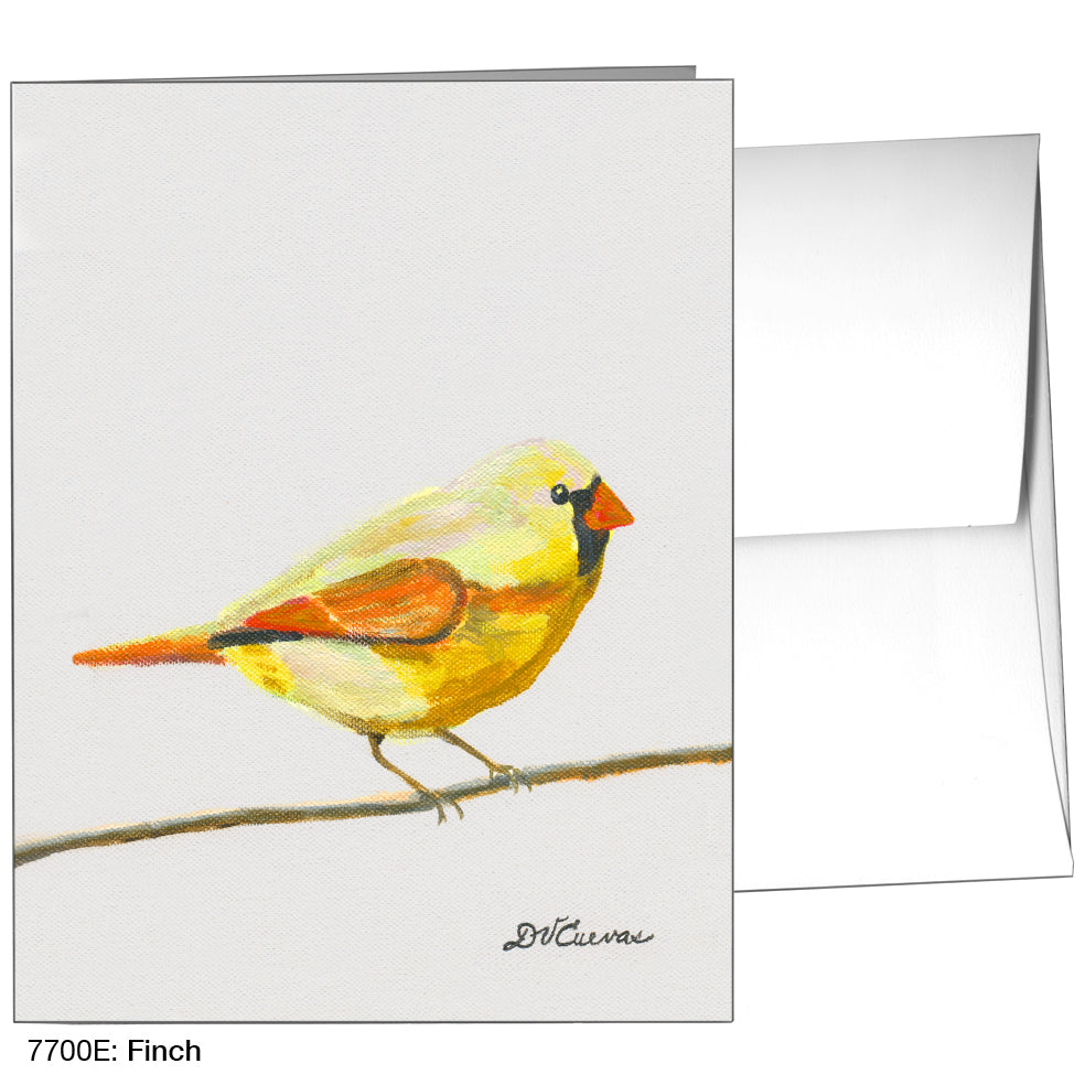 Finch, Greeting Card (7700E)