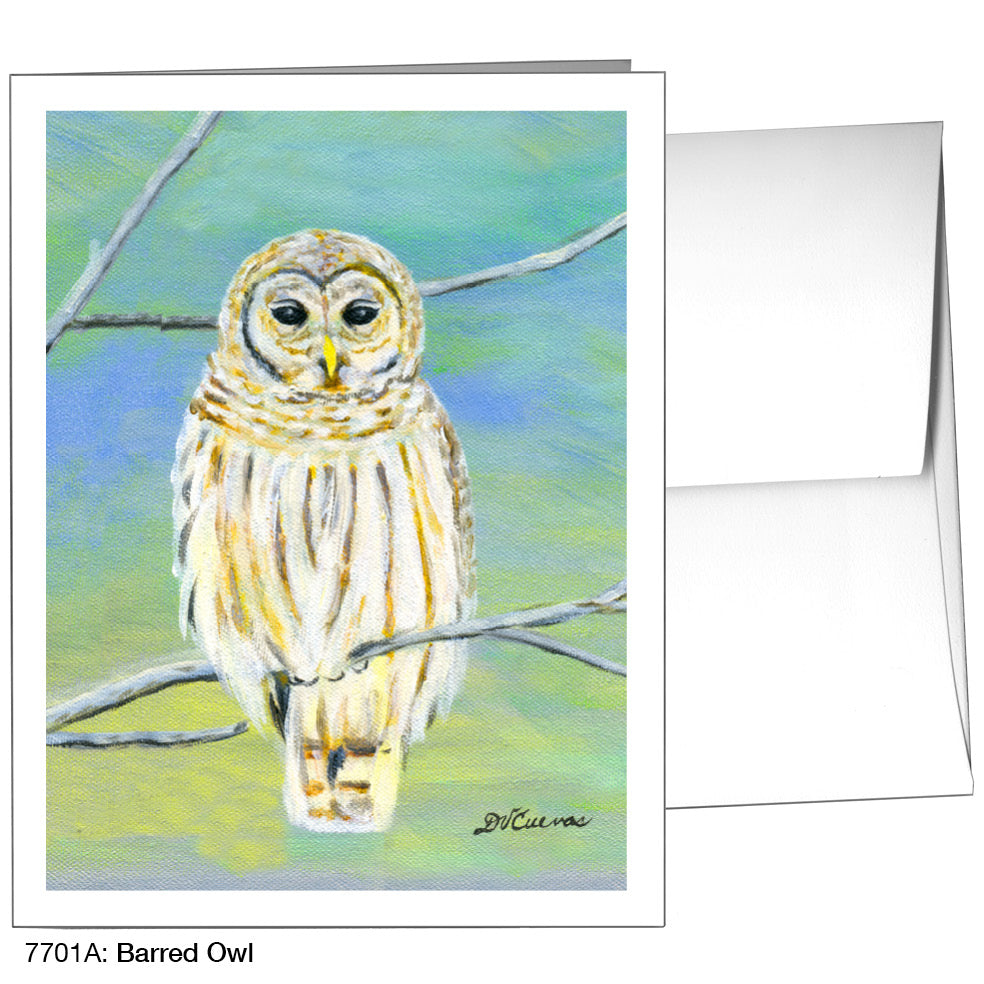 Barred Owl, Greeting Card (7701A)