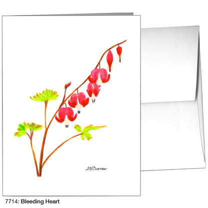 Bleeding Heart, Greeting Card (7714)