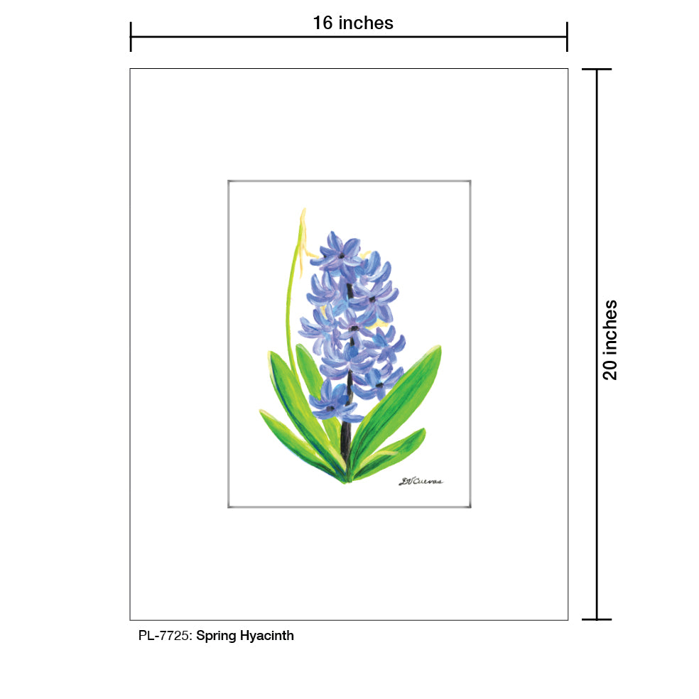 Spring Hyacinth, Print (#7725)