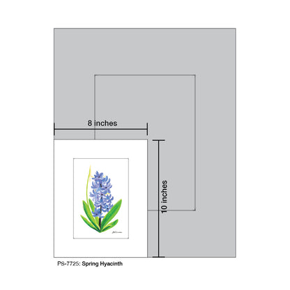 Spring Hyacinth, Print (#7725)