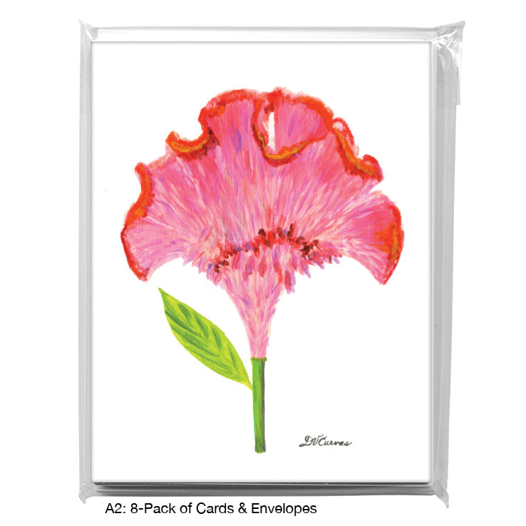 Cockscomb Stem, Greeting Card (7729)