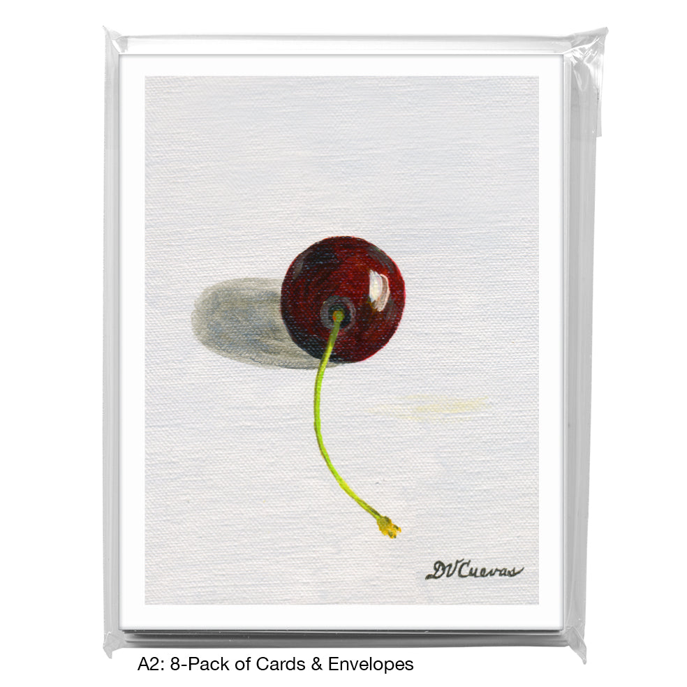 Cherry Stem, Greeting Card (7731D)