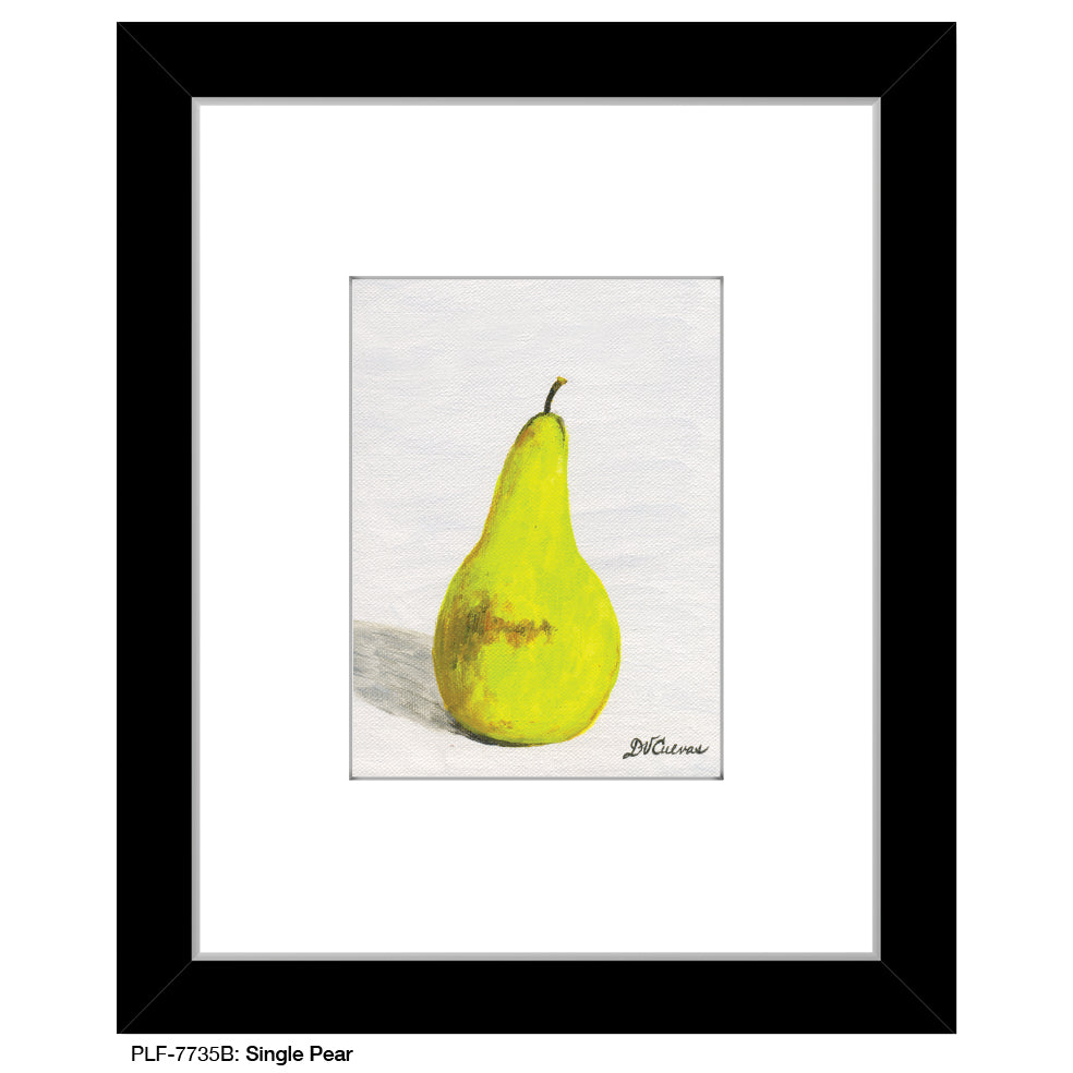 Single Pear, Print (#7735B)