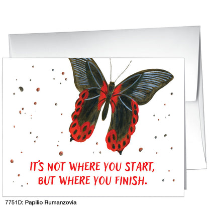 Papilio Rumanzovia, Greeting Card (7751D)