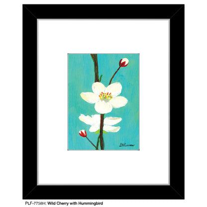 Wild Cherry with Hummingbird, Print (#7758H)