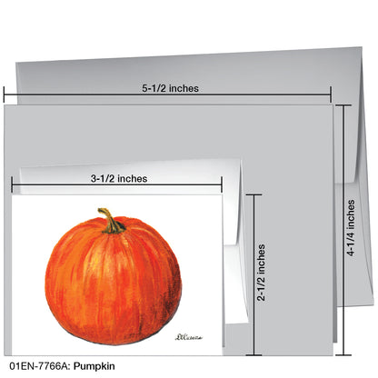 Pumpkin, Greeting Card (7766A)