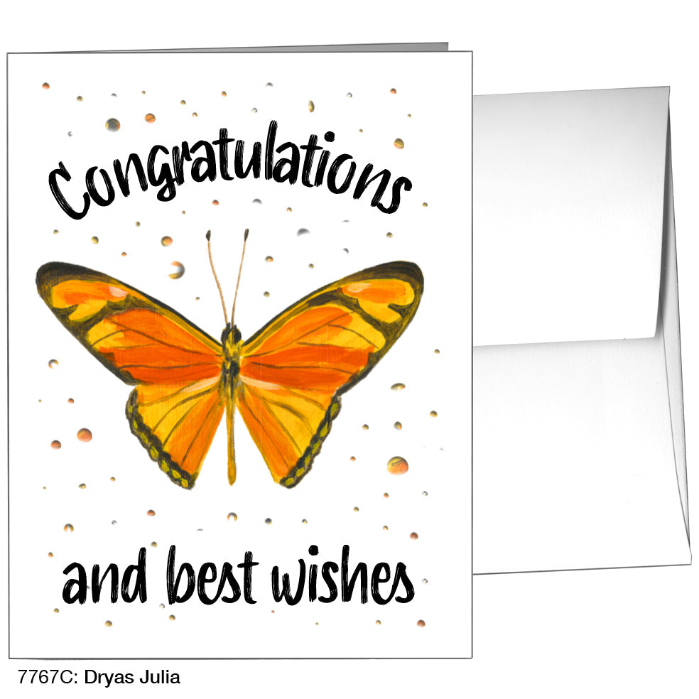 Dryas Julia, Greeting Card (7767C)