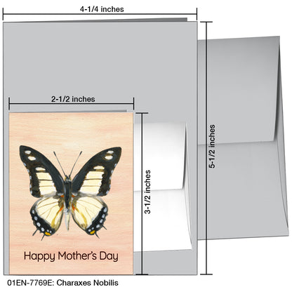 Charaxes Nobilis, Greeting Card (7769E)