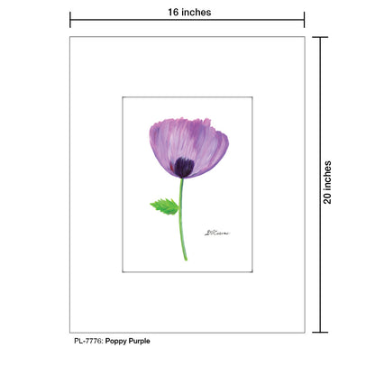 Poppy Purple, Print (#7776)