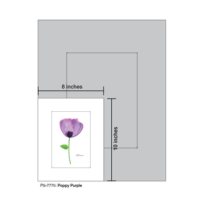 Poppy Purple, Print (#7776)