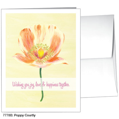 Poppy Courtly, Greeting Card (7778B)