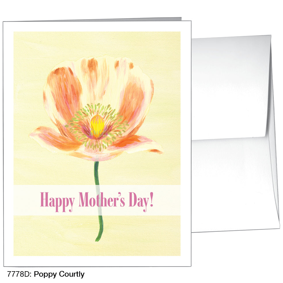 Poppy Courtly, Greeting Card (7778D)