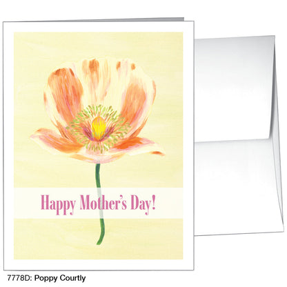 Poppy Courtly, Greeting Card (7778D)