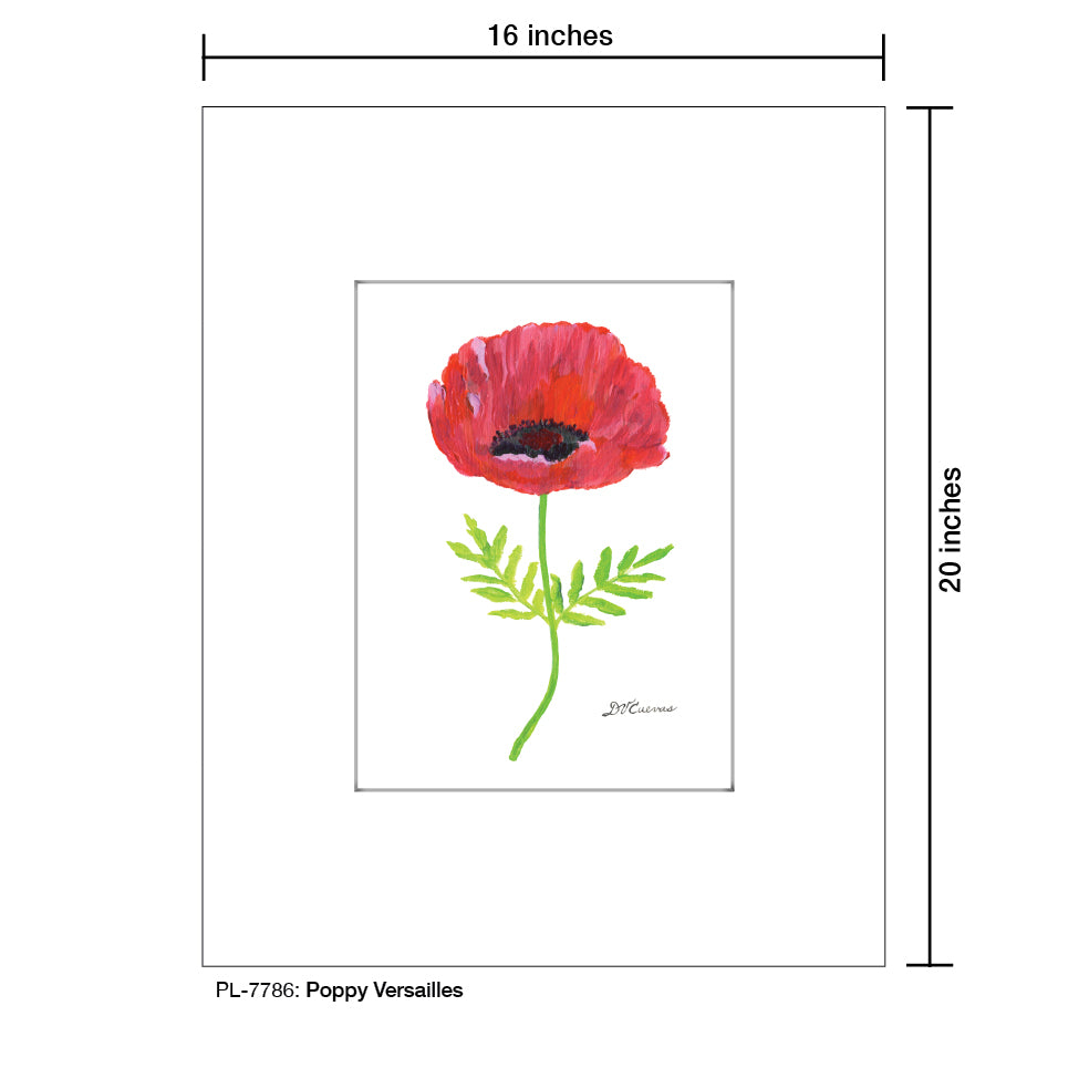 Poppy Versailles, Print (#7786)