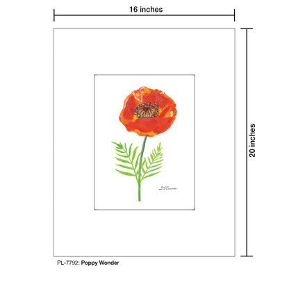 Poppy Wonder, Print (#7792)