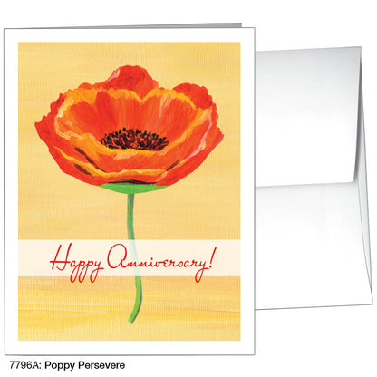 Poppy Persevere, Greeting Card (7796A)