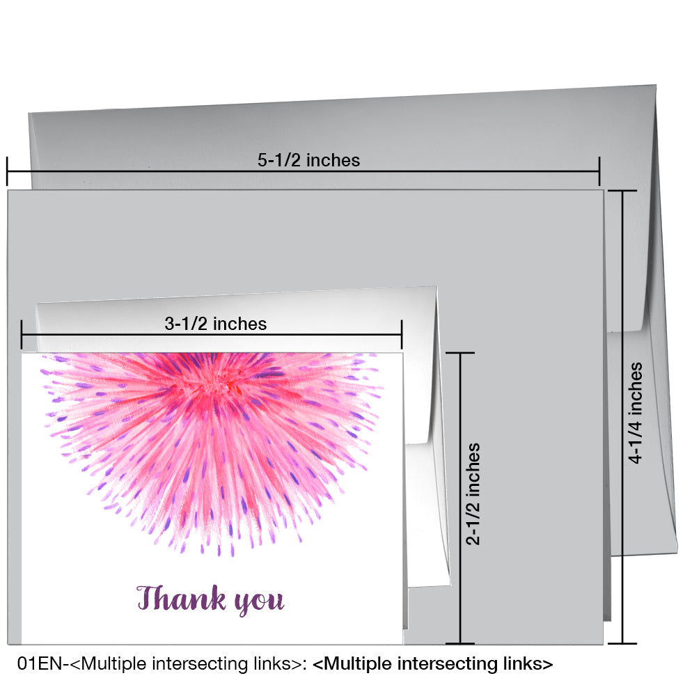 Calliandra, Greeting Card (7815F)