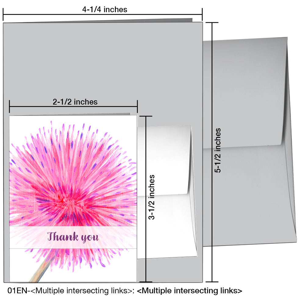 Calliandra, Greeting Card (7815FA)