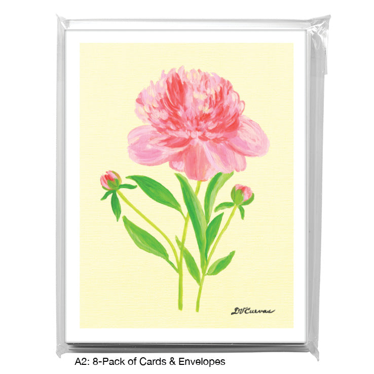 Peony Muse, Greeting Card (7826D)