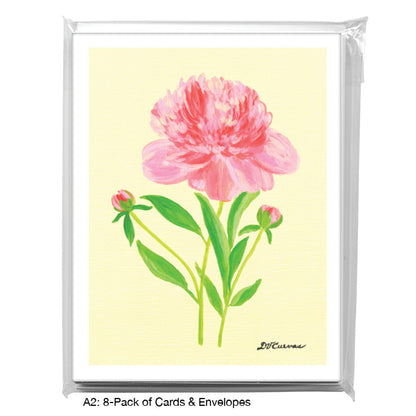 Peony Muse, Greeting Card (7826D)