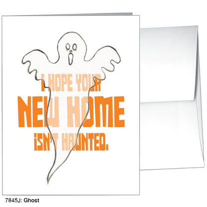 Ghost, Greeting Card (7845J)