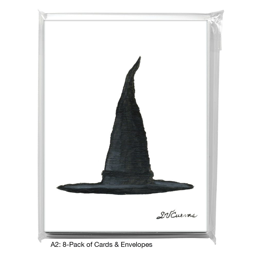 Witch Hat 2, Greeting Card (7847)